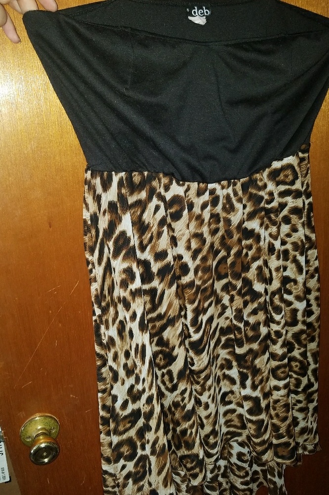 Strapless dress